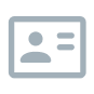 Profile card icon symbolizing professional support from registered agents.